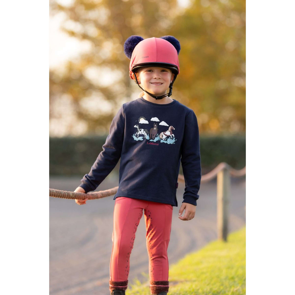 LeMieux Trui Mini Poppy Kids Navy