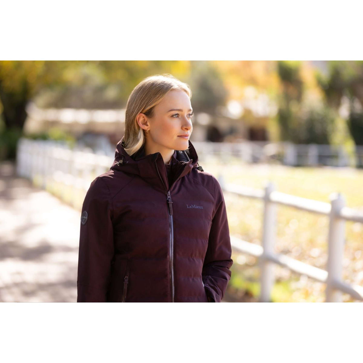 LeMieux Jas Brooke Waterproof Damson