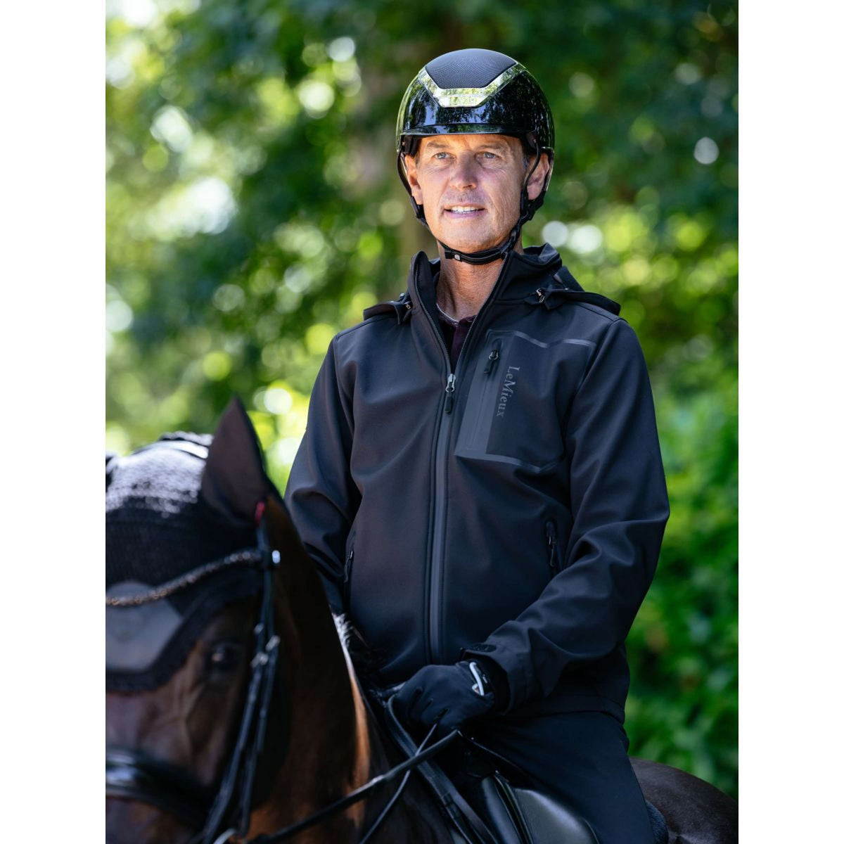 LeMieux Jas Softshell Heren Zwart