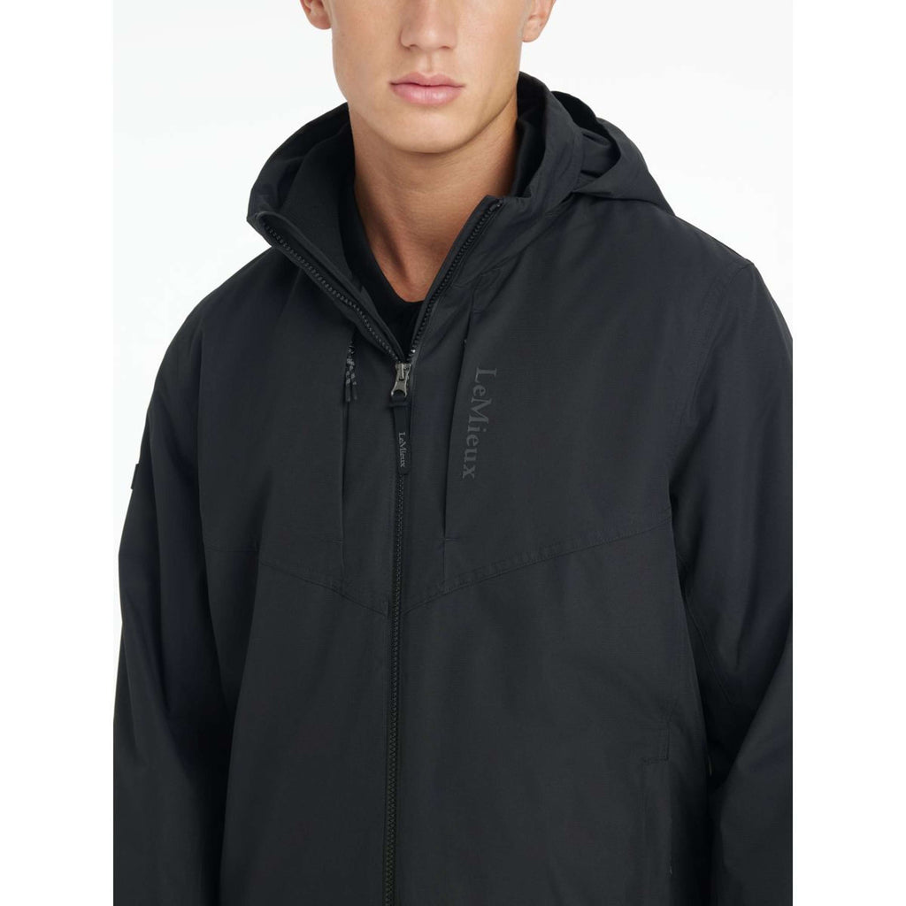 LeMieux Regenjas Team Waterproof Heren Zwart