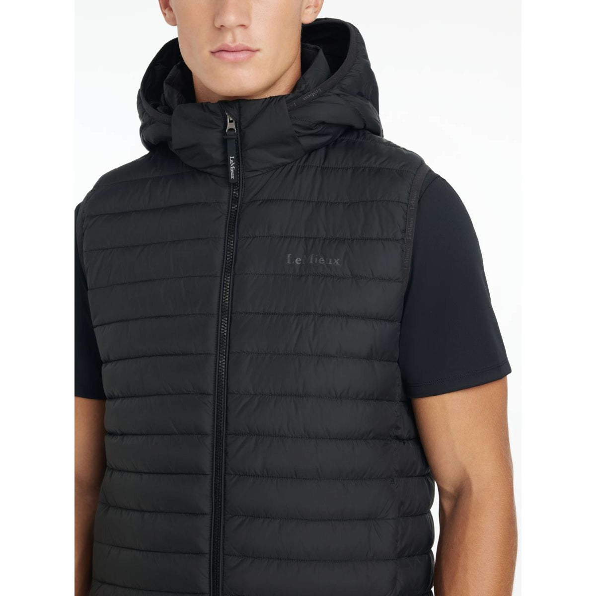 LeMieux Bodywarmer Puffer Heren Zwart