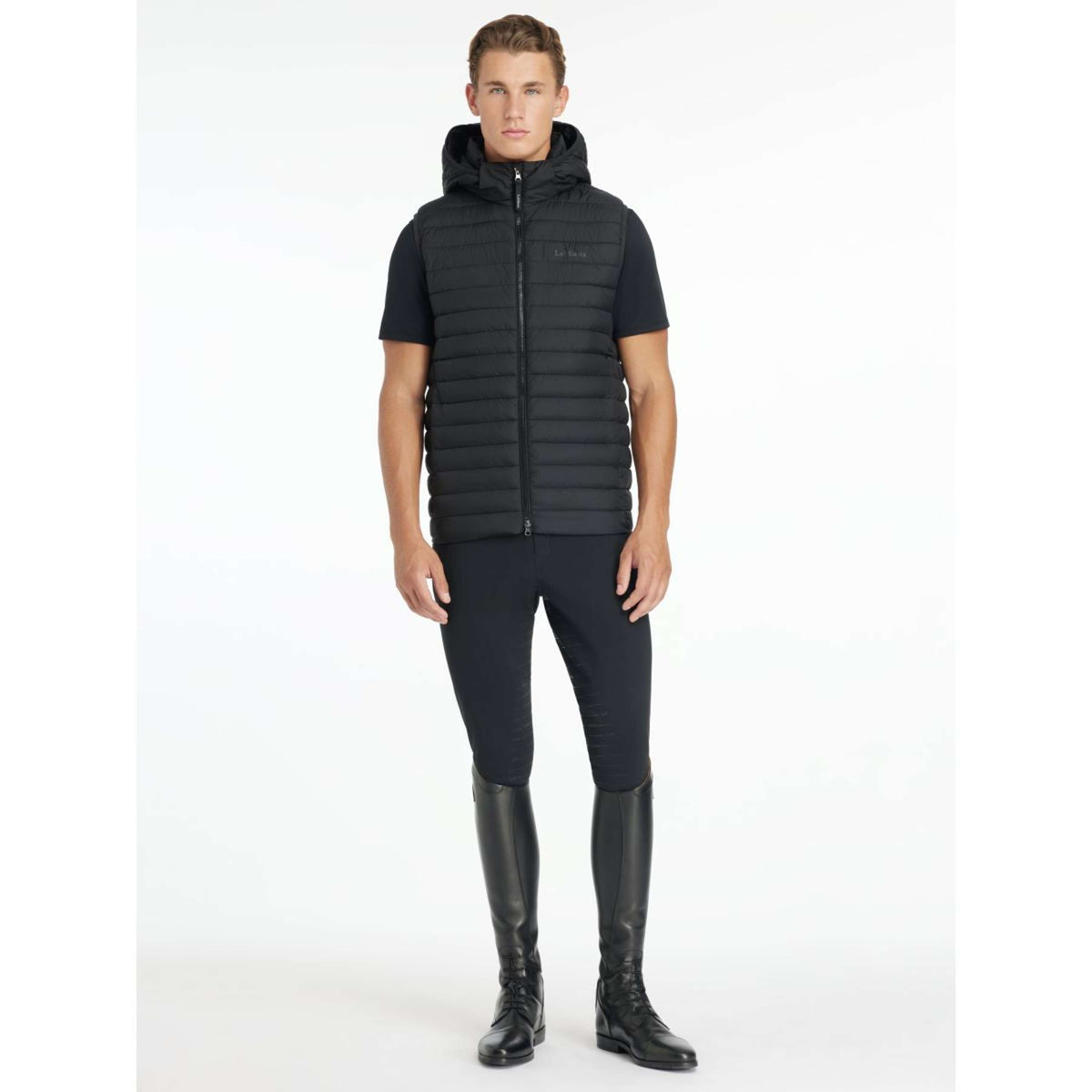 LeMieux Bodywarmer Puffer Heren Zwart
