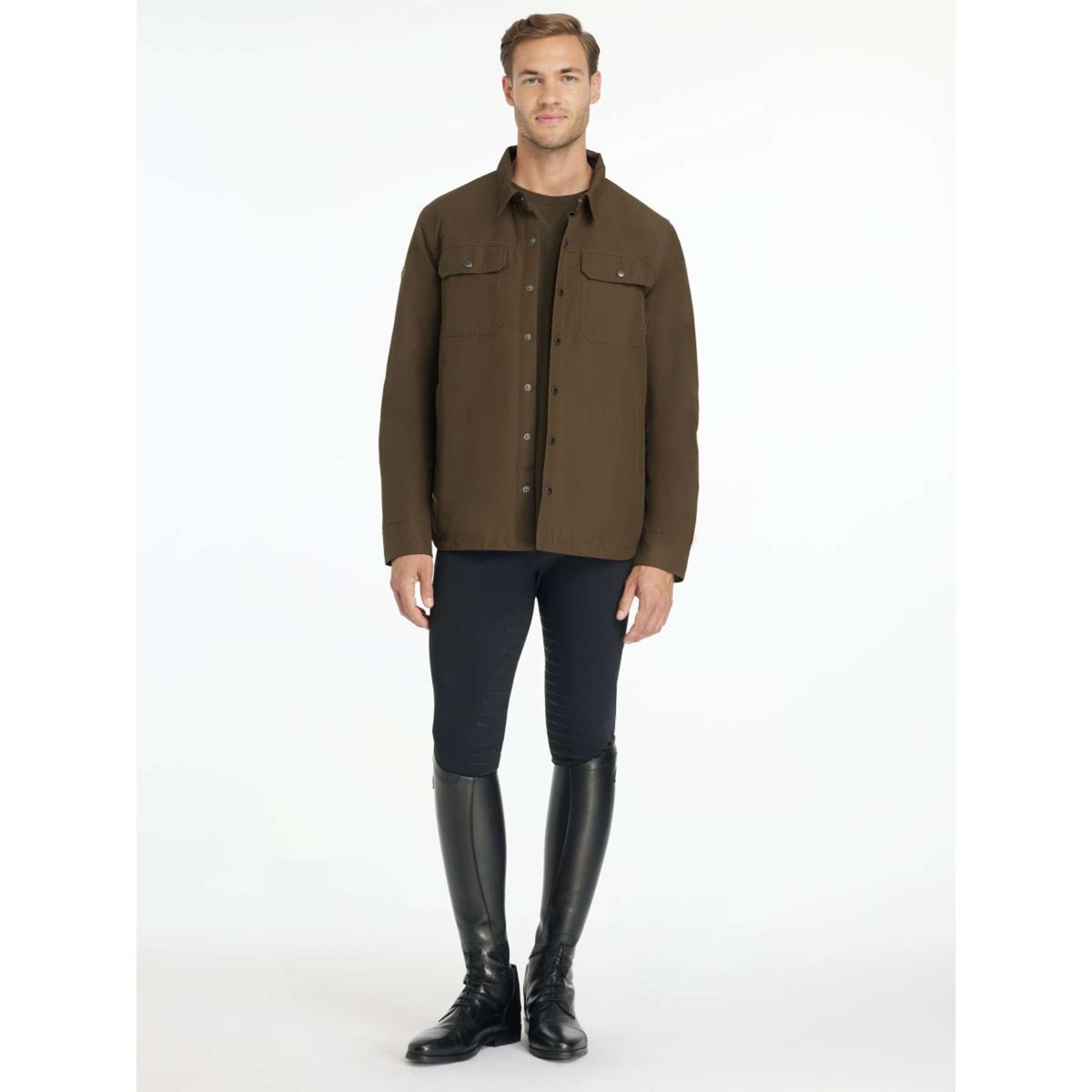 LeMieux Blouse Showerproof Shacket Heren Alpine