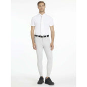 LeMieux Rijbroek Sports Knee Grip Heren Lichtgrijs