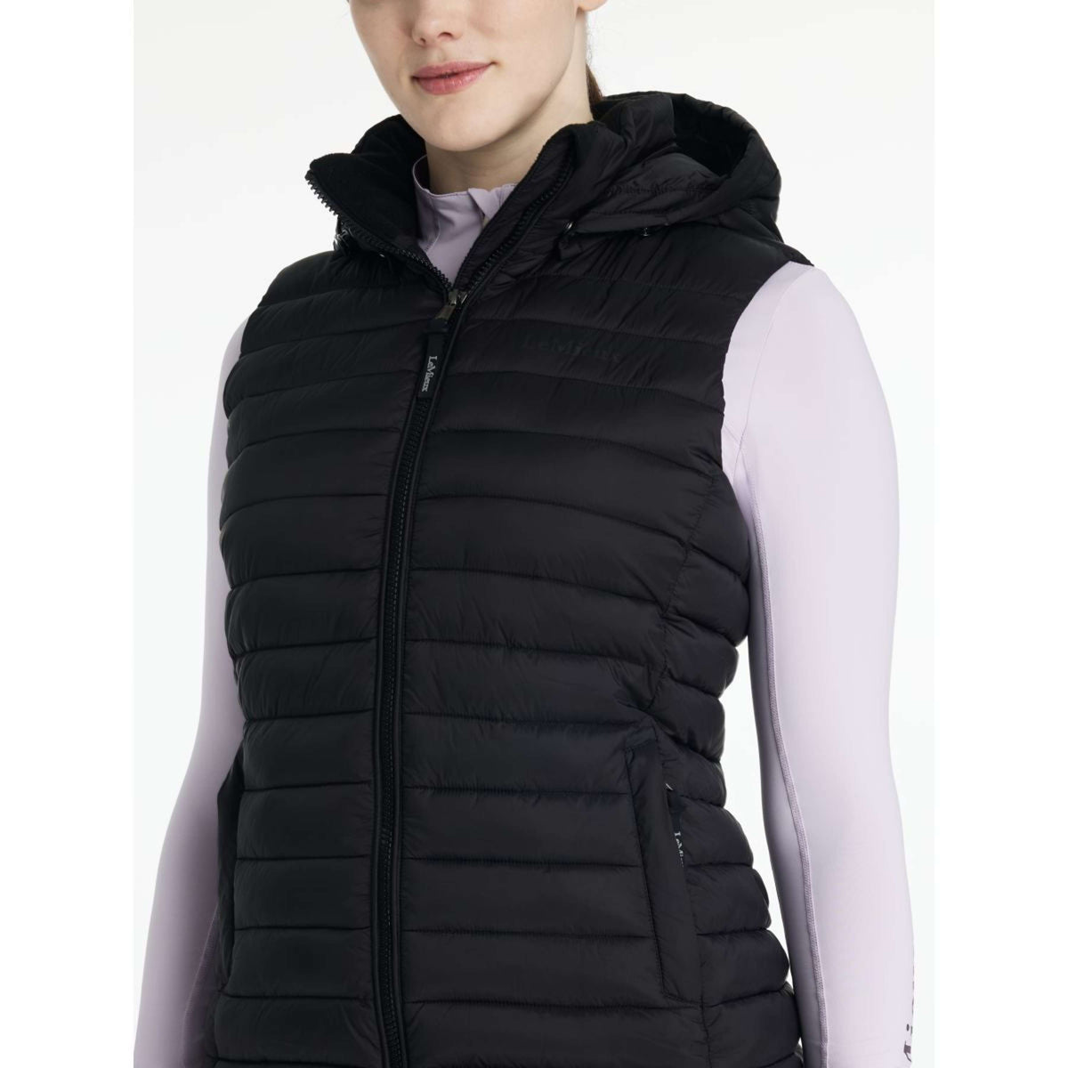 LeMieux Bodywarmer Rose Zwart