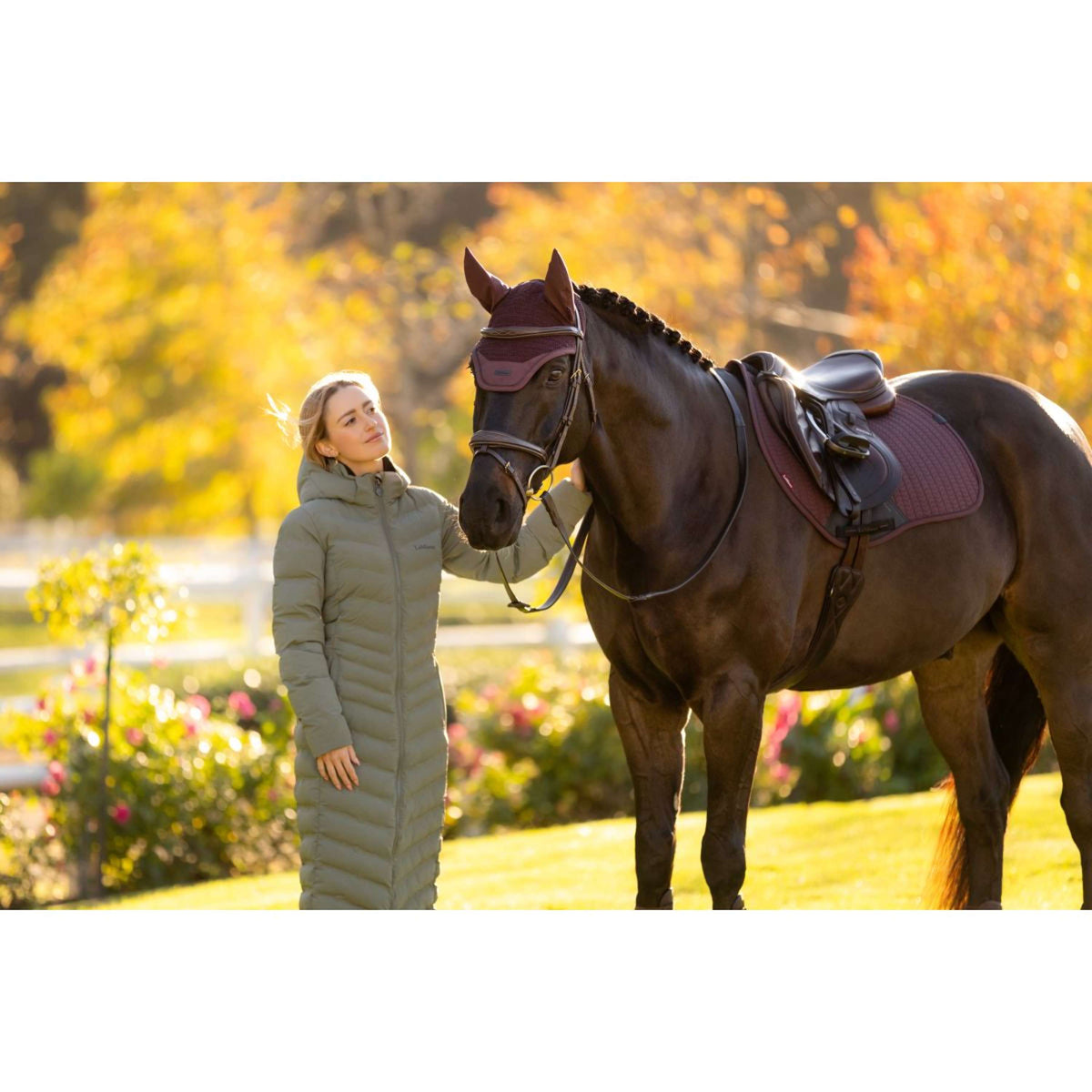 LeMieux Zadeldekje Essence Springen Damson