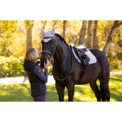 LeMieux Zadeldekje Merino Suede Springen Lilac