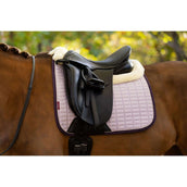 LeMieux Zadeldekje Merino Suede Dressuur Lilac