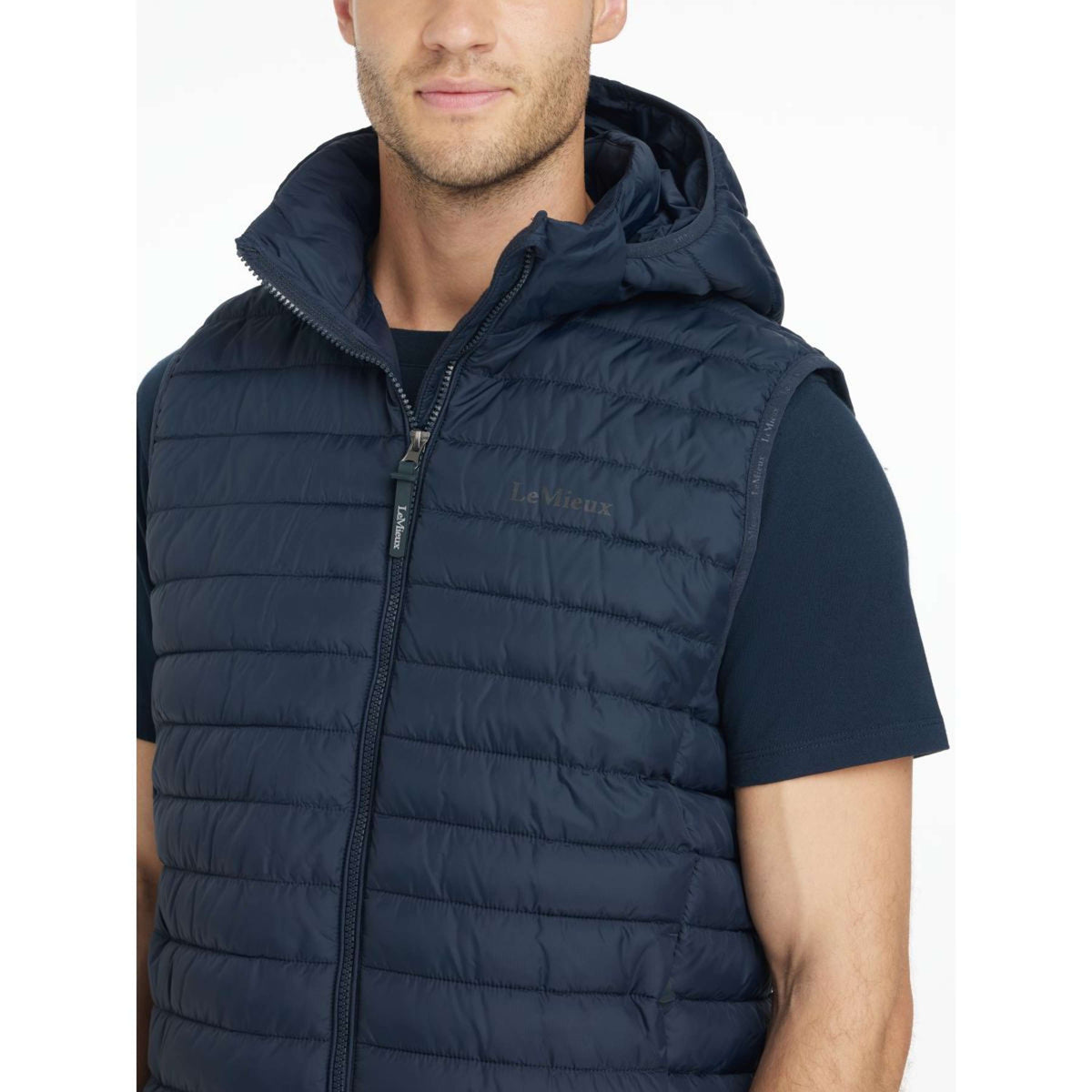 LeMieux Bodywarmer Puffer Heren Navy