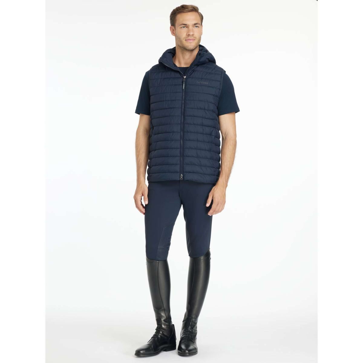 LeMieux Bodywarmer Puffer Heren Navy