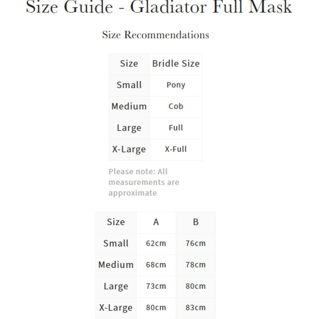 LeMieux Vliegenmasker Gladiator Full Grijs