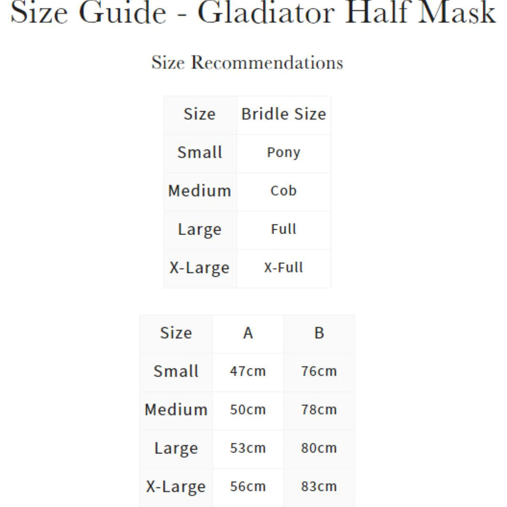 LeMieux Vliegenmasker Gladiator Half Grijs