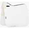 LeMieux Zadeldekje ProLambs Square Half Lined Dressuur Wit/Wit