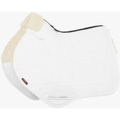 LeMieux Zadeldekje Pro CC Lamsvacht Wit/Wit