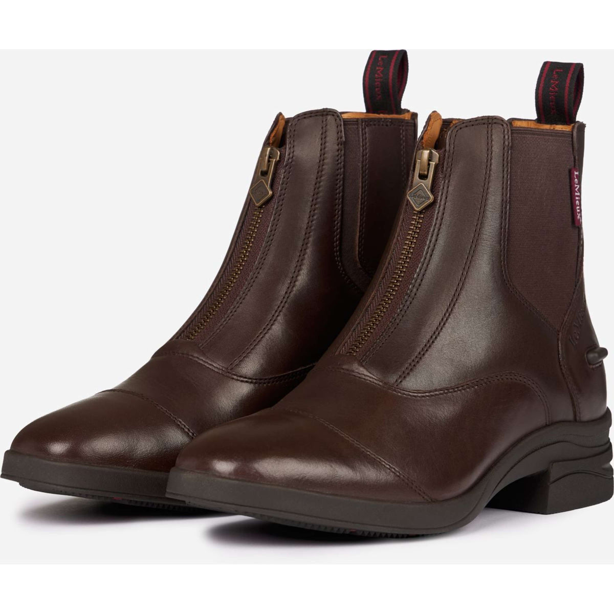 LeMieux Jodphurs Zip Bruin
