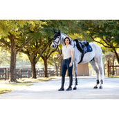 LeMieux Zadeldekje Puissance Suede Close Contact Navy