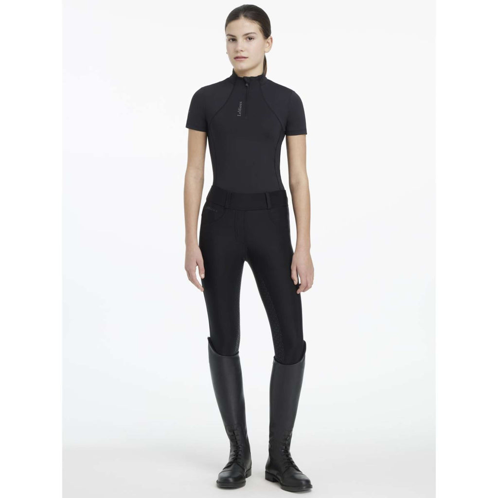 LeMieux Baselayer Young Rider Classique Korte Mouwen Zwart