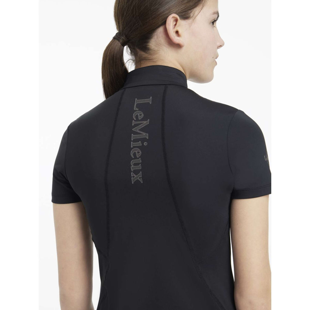 LeMieux Baselayer Young Rider Classique Korte Mouwen Zwart