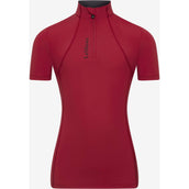LeMieux Baselayer Young Rider Classique Korte Mouwen Chilli