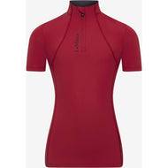 LeMieux Baselayer Young Rider Classique Korte Mouwen Chilli