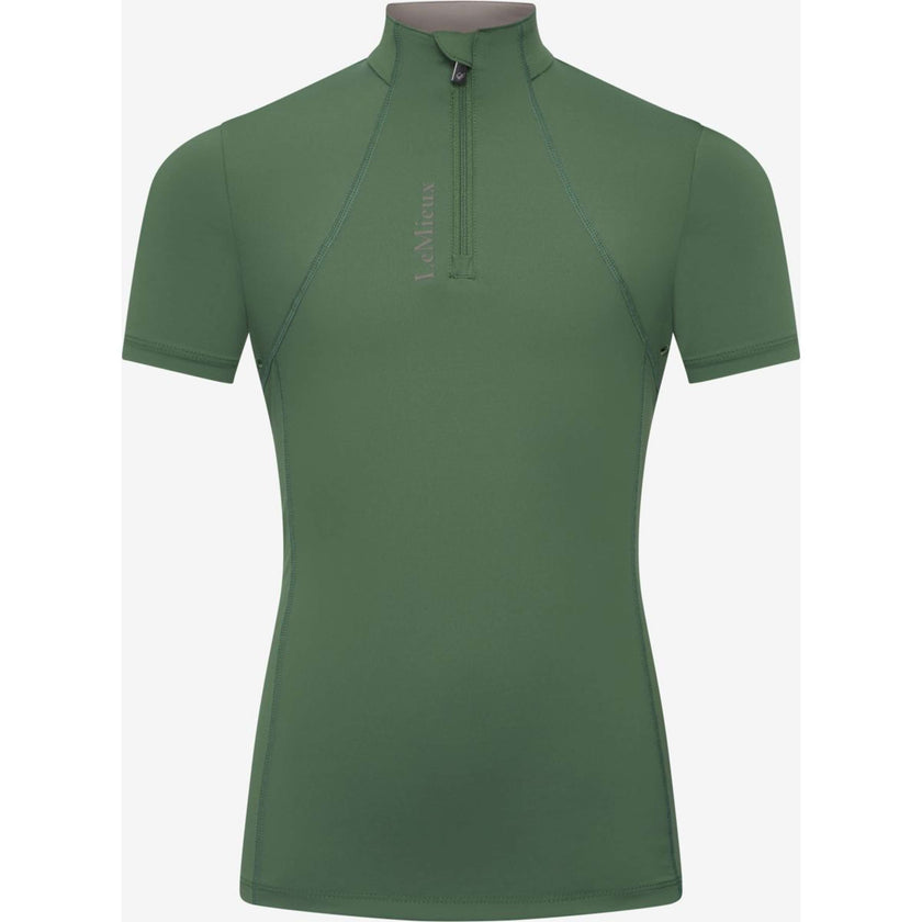 LeMieux Baselayer Young Rider Classique Korte Mouwen Hunter Green LeMieux Baselayer Young Rider Classique Korte Mouwen Hunter Green