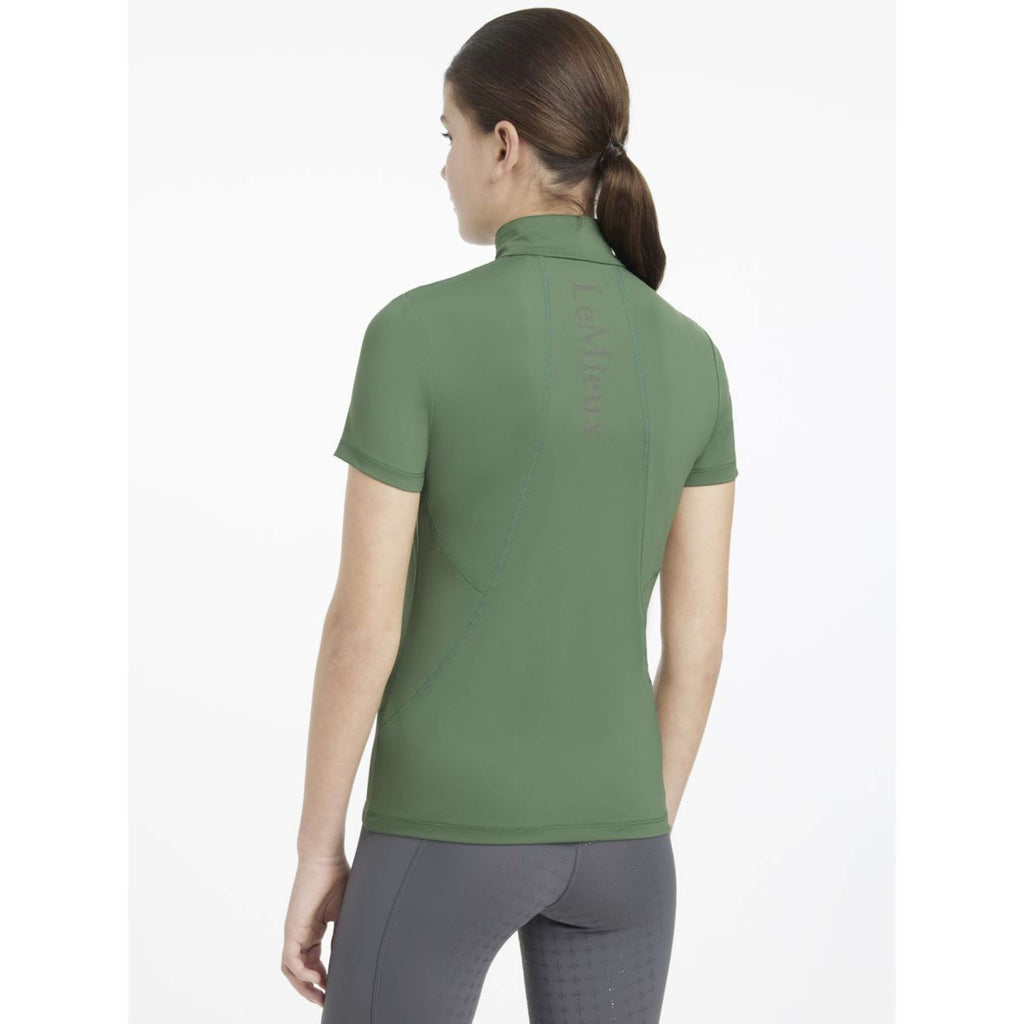 LeMieux Baselayer Young Rider Classique Korte Mouwen Hunter Green