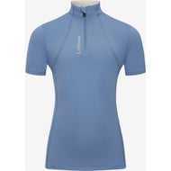 LeMieux Baselayer Young Rider Classique Korte Mouwen Ice Blue