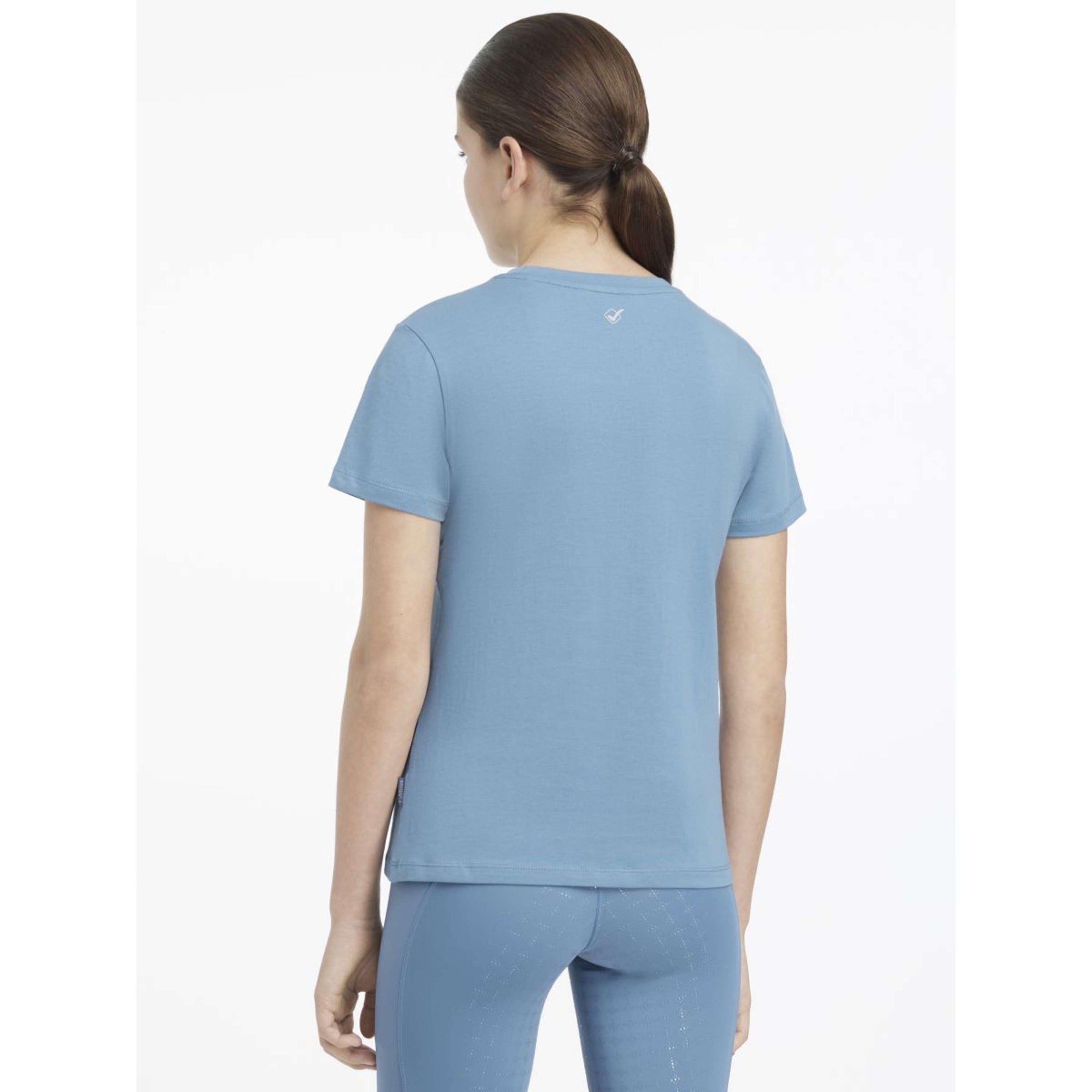 LeMieux T-Shirt Young Rider Classique Ice Blue LeMieux T-Shirt Young Rider Classique Ice Blue