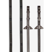 LeMieux Teugels Ergo Grip Rubber Havana