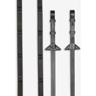 LeMieux Teugels Ergo Grip Rubber Zwart