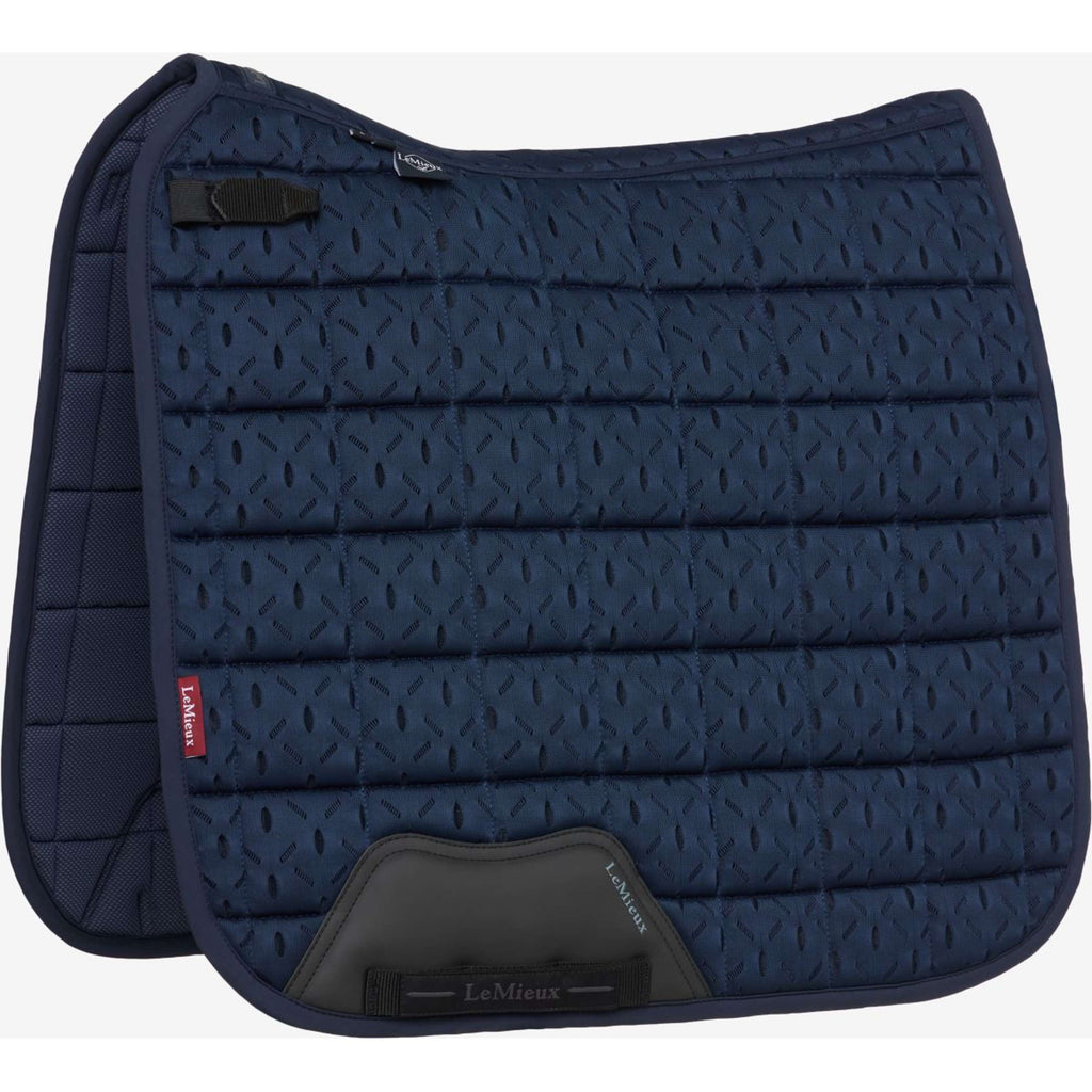 LeMieux Zadeldekje 3D Mesh Self-Cool Square Dressuur Navy