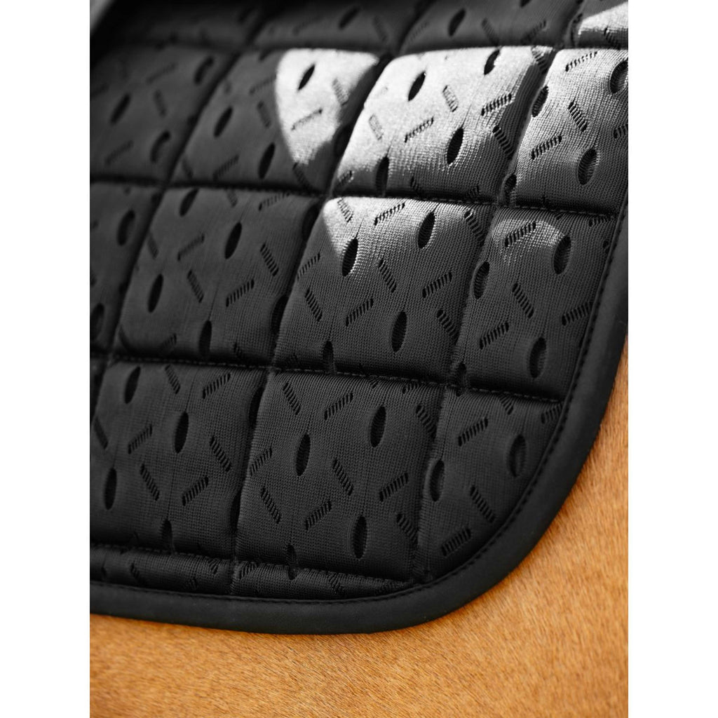 LeMieux Zadeldekje 3D Mesh Self-Cool Square Springen Zwart