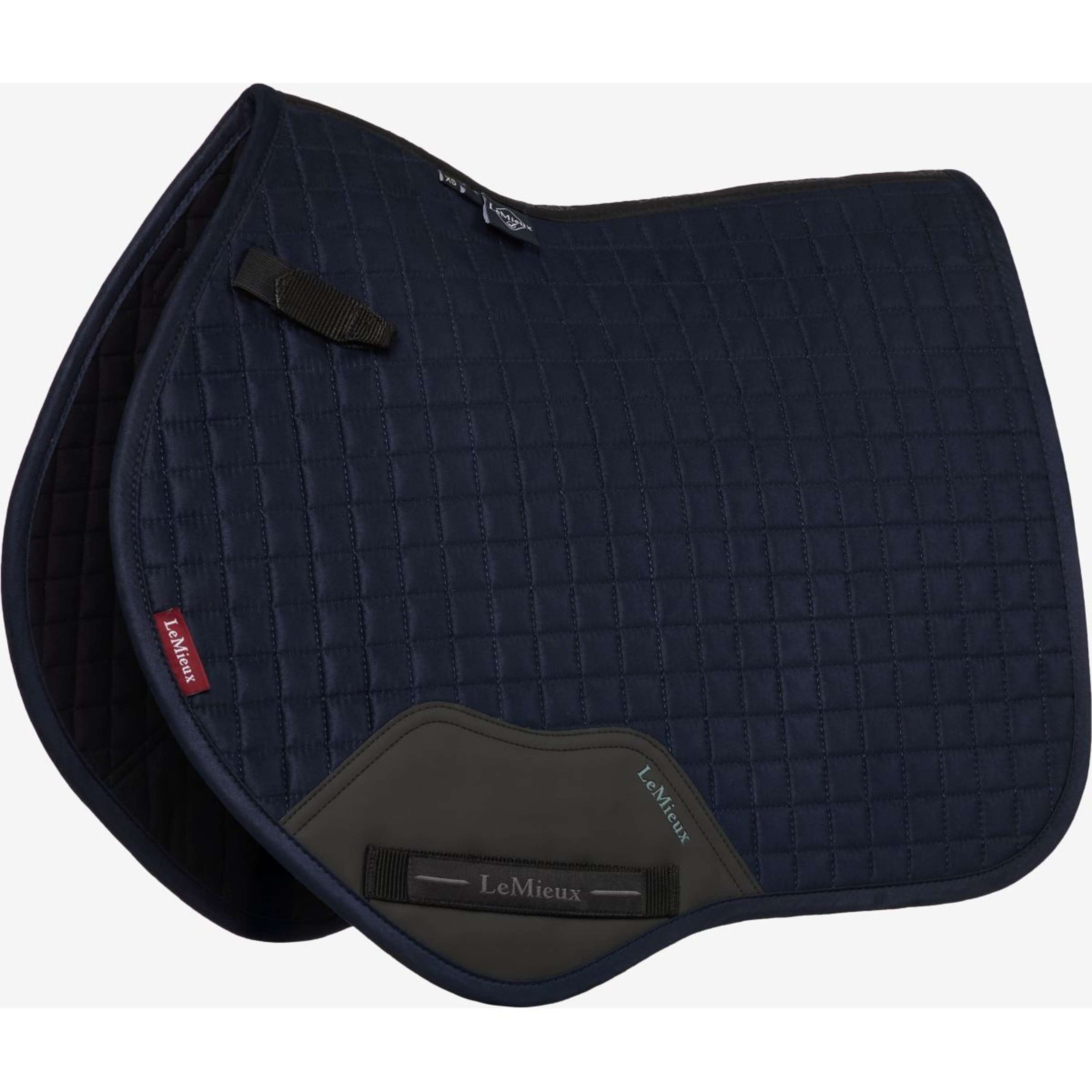 LeMieux Zadeldekje Mini Suede Square Close Contact Navy
