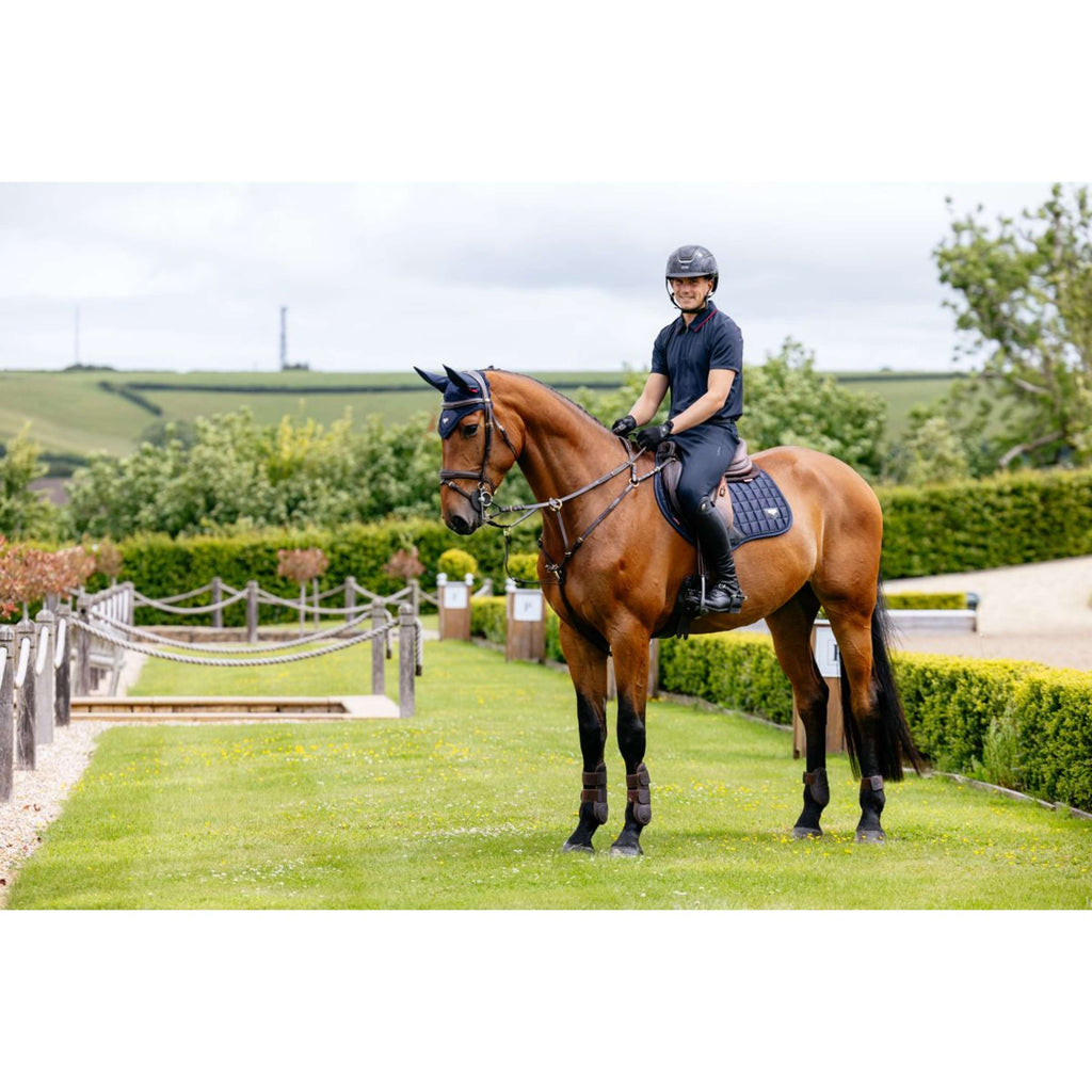 LeMieux Zadeldekje Loire Classic Square Close Contact Navy