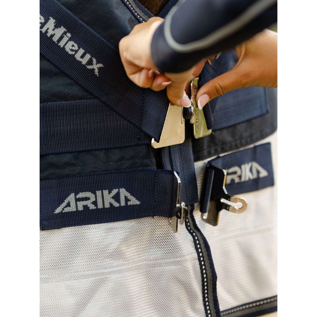 LeMieux Vliegendeken Arika Shower-Tek Grijs