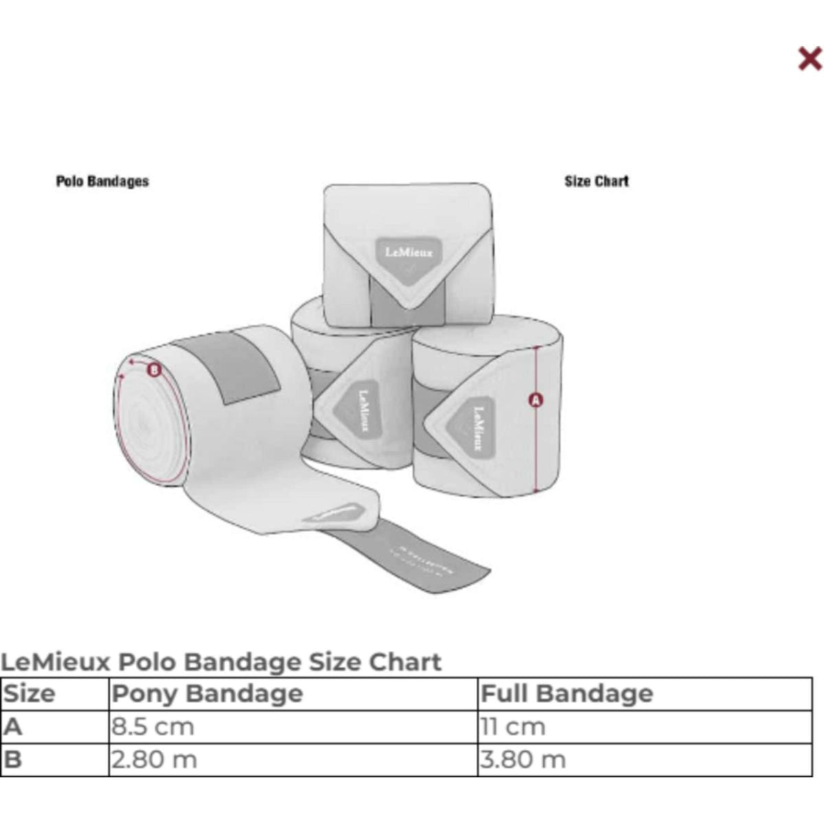 LeMieux Bandages Loire Polo Mulberry