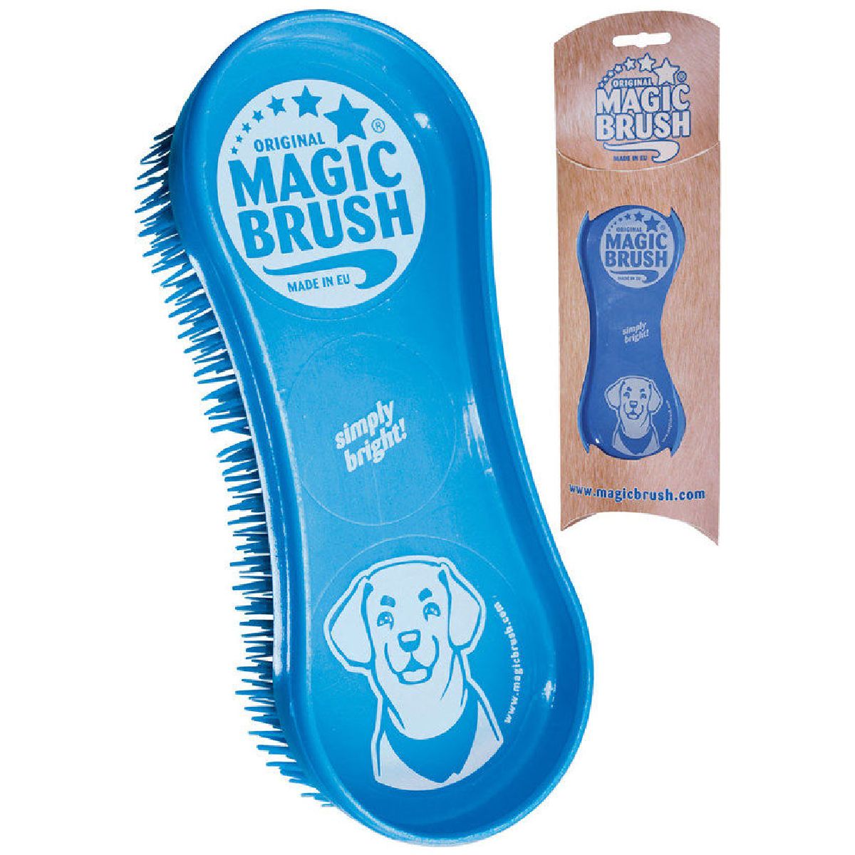 Magic Brush Borstel Hond Blue Sky