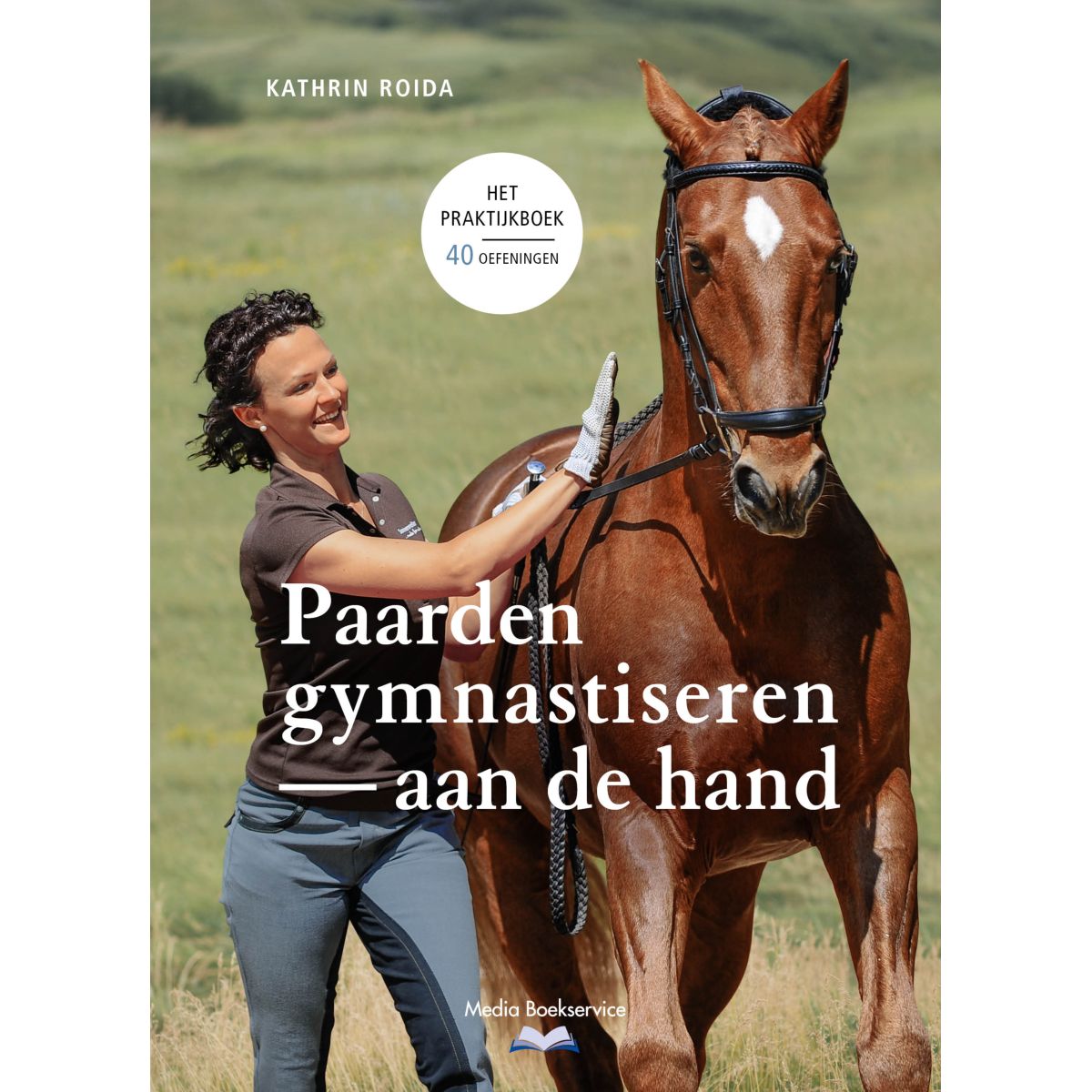 Paarden gymnastiseren aan de hand