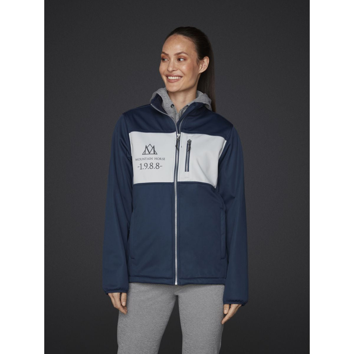 Mountain Horse Jas Tile Softshell Navy