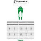 Montar Rijbroek Molly Highwaist Full Grip Grijs