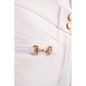 Montar Rijbroek Molly Rosegold Highwaist Full Grip Wit