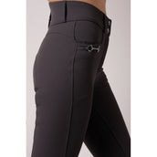 Montar Rijbroek Molly Highwaist Full Grip Grijs