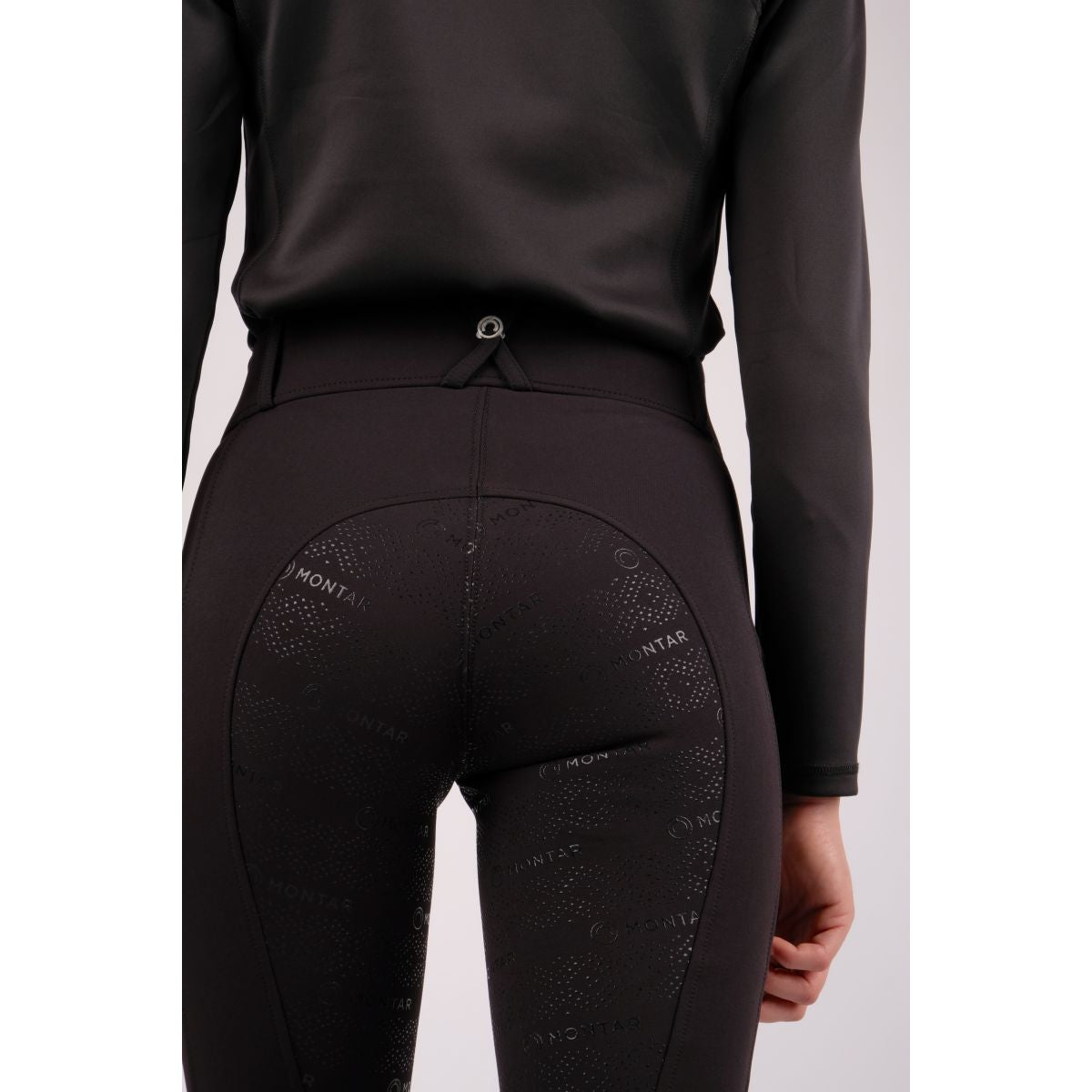 Montar Rijbroek Madelyn Highwaist Full Grip Zwart