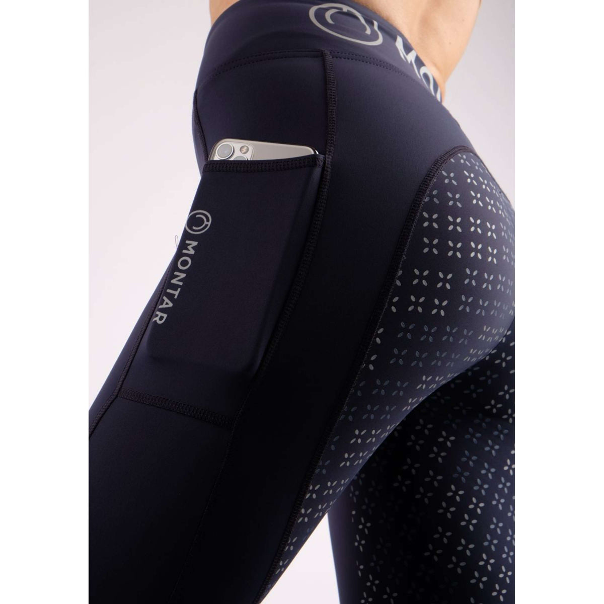 Montar Rijlegging Selena Pull On Junior Full Grip Navy