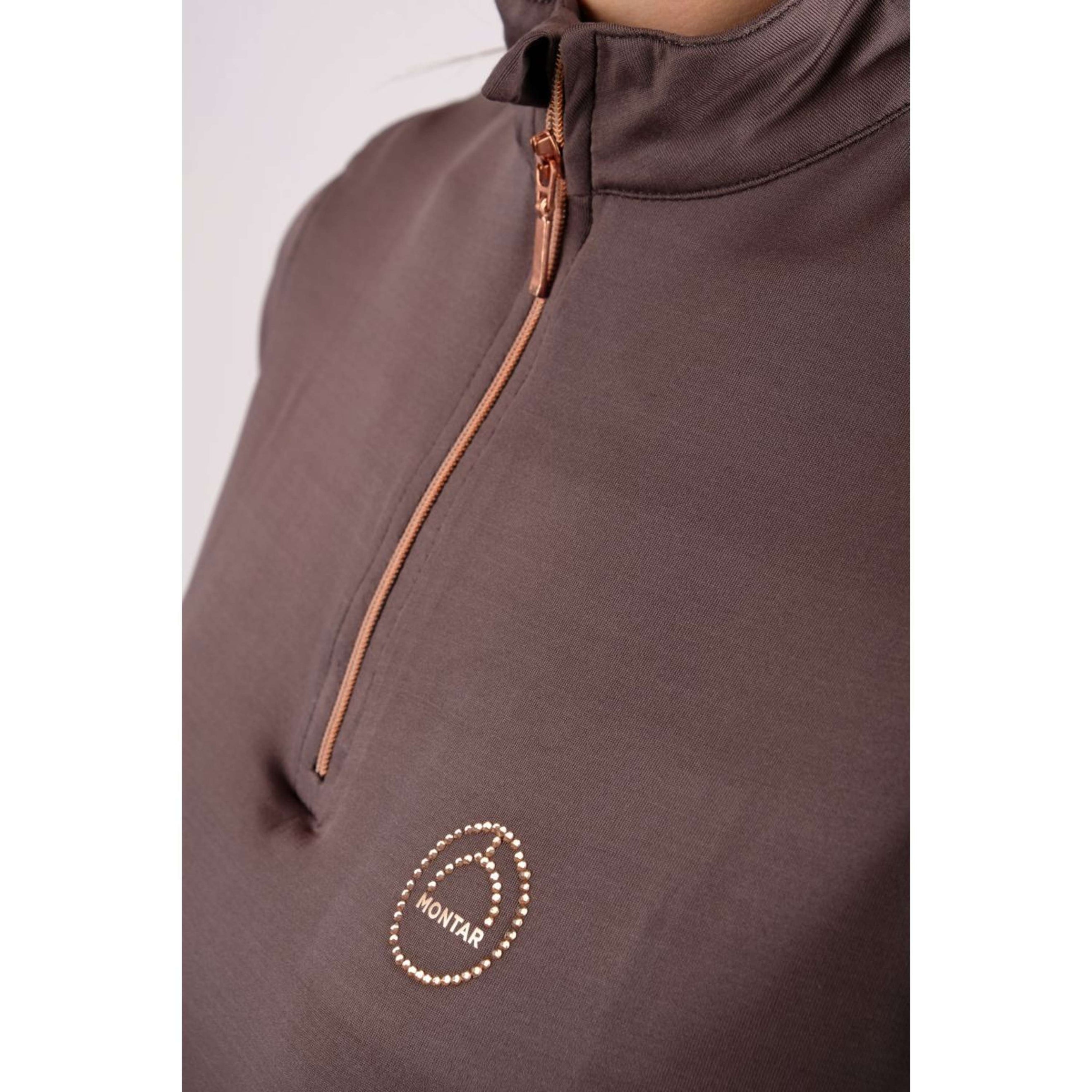 Montar Shirt Everly Rosegold Grijs Montar Shirt Everly Rosegold Grijs