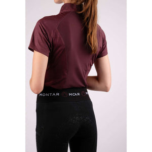 Montar Shirt Honey Mesh Plum