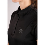 Montar Shirt Rebecca Korte Mouwen Zwart