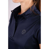 Montar Shirt Rebecca Korte Mouwen Navy