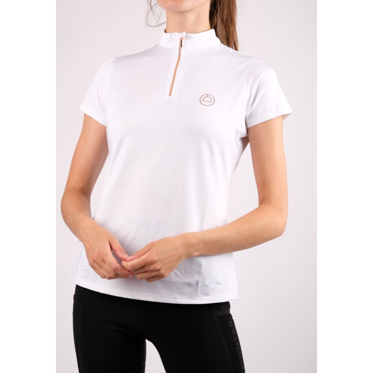 Montar Shirt Everly Rosegold Wit