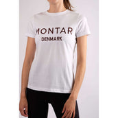 Montar T-Shirt Vera Wit/Plum